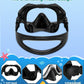 W WSTOO Kids Swim Goggles with Nose Cover,Snorkel Diving Swimming Mask for Youth 5-15,HD 3-Window Wide Vision Anti-Shattered Lens Anti-Fog&Leak