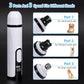 Pet Nail Grinder for Dogs and Cats - Super Quiet and Low Vibration Electric Dog Nail Grinder with 2 LED Lights - USB Rechargeable and Cordless - 3 Speeds - Small to Large Pets (White)