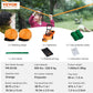 VEVOR Slackline Kit with Training Line, 60 ft Backyard Slack Line Equipment, Easy Setup Tight Rope for Kids Adults, Complete Slackline Set with Tree Protectors, Arm Trainer, Carry Bag, and Instruction
