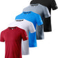 Boyzn 1, 3, 5 or 7 Pack Men's Workout Running Shirts, Dry Fit Moisture Wicking T-Shirt, Gym Athletic Short Sleeve Tee Shirts
