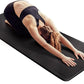 MICRODRY Deluxe Fitness Exercise Yoga Mat for Home & Gym, Extra Thick for High Impact Training, Multi Layered Skid Resistant Surface, Odor Neutralizing with Carrying Strap