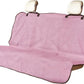 Back Seat Cover for Car Trucks Van SUV,Waterproof Rear Bench Towel Seat Covers for Dogs and Kids,Automotive Backseat Protector (Pink)