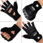 FitsT4 Sports Half Mitts MMA UFC Training Boxing Punch Bag Martial Arts Gloves