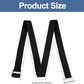 Nordic Strap Nordic Hamstring Curl Strap Bench Hamstring Strap Fitness Curl Belt Gym Leg Strap Exercise Assisted Strap Belt Leg Muscles Exercising for Home Gym Women Men, Black