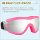 Small Dog Sunglasses with Adjustable Strap UV Protection, Winproof Puppy Sunglasses, Suitable for Dogs Eyes Protection，Soft Dog Goggles