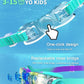 Kids Swim Goggles, Swimming Goggles for Kids with Nose Clip, Earplugs, Nose Bridge for Age 3-15