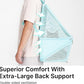 Expandable Cat Backpack Carrier Pet Soft-Sided Mesh Backpack Carrier for Cats Small Dogs Dual-Layer Ventilated Privacy Cat Backpack for Travel Outdoor Camping (Midnight Black)