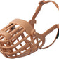 Baskerville Classic Basket Muzzle - Dog can Pant and Drink, Prevents Biting and Food Waste Scavenging, Strong TPR, Ideal for Longer Nosed Dogs, Breathable Dog Training Muzzle for Small Dogs (Size 1)