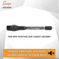 SUNYA Archery Bow Stabilizer for Compound Bow, Carbon Fiber Body Flexible Core, Damping System and Weights Kit, 8",10",12" 15" in Expedition Series
