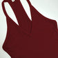 iGENJUN Workout Tops for Women Racerback Basic Tank Summer 2025 Camisole V Neck Slim Fit Ribbed Sleeveless