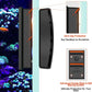 Elyron Dual Scraper Magnetic Aquarium Cleaner,Strong Magnetic Fish Tank Cleaner & Aquarium Algae Scraper for Glass/Acrylic Tanks (Small for ≤1/2" (12mm) Thick Glass)