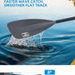 OCEANBROAD SUP Paddle - Adjustable Stand-Up Paddle for Paddleboard Kayak, Adjustable Aluminum Alloy Shaft with Reinforced Nylon Blades