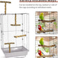 Bird Perches, 6pcs Natural Wood Birds Stand Branch, Bird Perch Chewing Stick Cage Accessories Parrot Climbing Standing Branches Paw Grinding Fork Sets for Parakeet Lovebirds Cockatiels