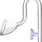 Glass Lily Pipe Outflow for Aquarium Planted Tank (10mm for 9/12mm (3/8" ID) tubing)