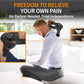 Deep Tissue Percussion Massage Gun | Handheld Multi-Angle Massager | Adjustable Arm for Full-Body Reach | Portable Muscle Recovery Tool | 30 lbs Stall Force | Quiet | 5-Speed | 240 Min Battery
