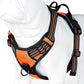 Truelove No Pull Dog Harness with Easy Control Handle and 2 Leash Attachments,Reflective Adjustable Pet Vest