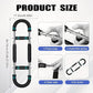 Twister Arm Exerciser,Adjustable Spring Workout Bar, Forearm Triceps Chest Enhanced Exercise Strengthener,Portable Home Fitness Equipment