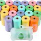 ECO-CLEAN 360 Count Dog Poop Bags with Dispenser, Leak-Proof, Unscented, 0.2 Ltr Capacity, Indoor/Outdoor Use