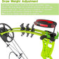 Youth Compound Bow Set 15-45 Lbs for Teens and Beginner, Package with Archery Hunting Equipment, Max Speed 260fps, Adjustable, Right Hand