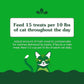 Greenies Feline Smartbites Skin & Fur Health Crunchy and Soft Cat Treats, Salmon Flavor, 4.6 oz. Pack