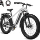 VELOWAVE Electric Bike for Adults Peak 1200W BAFANG Motor 28MPH Mountain Ebike 48V 15Ah Removable LG Cells Battery 26'' Fat Tire E Bike Shimano 7-Speed