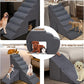 Dog Stairs & Steps for High Beds 30-36 inches High Tall for Large Medium Dogs, LitaiL 30inch 7 Steps Pet Stairs/Steps for High Beds,llDogs, Non-Slip Dog Ramps for Small Dogs and Cats
