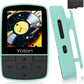 YOTON MP3 Player with Bluetooth 5.2, 64GB Storage, Mini Size, HiFi Music, with Sports Clip, Independent Volume Control, FM Radio, Includes Headphones (Green)