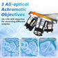 40X-2000X Monocular Microscope for Adults & Kids - Wozel Compound Microscopes for Kids with Dual LED Lights - Professional Biological Microscope with Phone Adapter Slide Set for School Home Education