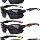 Sports Polarized Sunglasses for Men Cycling Running Fishing UV Protection Sun Glasses Lightweight Half Frame Goggles