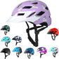 Kids Bike Helmet,Bavilk Kids Boys Girls Bike Helmets with LED Light Detachable Visor Children Youth Teen Multi-Sport for Skating Cycling Scooter Skateboard Adjustable & Lightweight 19.7"-22.4"