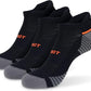 MONFOOT Men's/Women's 3-10 Pairs Silky Dry Athletic Cushion Ankle Socks, Multipack