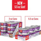 ORIJEN Chunks & Shreds Wet Cat FoodChicken and Tuna Kitten Entrée 5.5oz Cans (6 Count)