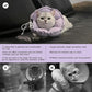 H HIDREAM Soft Cat Cone Collar， Cute Adjustable Cat Recovery Collar，Elizabethan e Collar That can Protect Head and Foot Wounds，Purple Flower All-Season Style