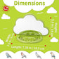 Agape Bird Mirror with Perch&Slow Feeder, Birds Toys for Boredom&Anxiety, Bird Cage Accessories for Parrots to Expend Energy, Interactive Toys for Parakeet, Cockatiel, Lovebird, Conure, Finch, Budgies