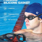 ZIONOR G1 Lite Swim Goggles with Swim Cap Comfortable Anti-fog Swimming Goggles Cap Set for Adult Men Women