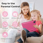 Kids Tablet 8GB+64GB, 10 Inch Android 14 Tablet for Kids 6000mAh with Case, WiFi 6, Bth 5.2, Dual Camera, GPS Pre-Installed Parental Controls, Kids Space & Family Link Great Gift for Toddler Children