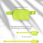 ODODOS Unisex Mini Belt Bag with Adjustable Strap Small Fanny Pack for Workout Running Traveling Hiking, Neon