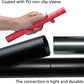 The Huang Yunming yoga stick is made of sturdy steel that is 5 feet high and an adjustable stretching stick, providing flexibility, agility, and balance. Multi functional fitness stick with 5 steel pipes