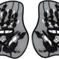 Arena Unisex Adult Vortex Evolution Swimming Hand Paddles for Women and Men Adjustable Straps Curved Design