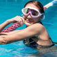 Adult Swimming Goggles,Leak-Proof,Anti-Fog Pool Glasses,Wide View Swim Goggles with Ear Plugs and Nose Clip