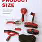 9PCS Horse Grooming Kit Curry Comb Sweat Scraper Horse Bathing Supplies Grooming Tools with Storage Bag Shadowberry