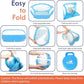 Pawaboo Small Animals Playpen, Waterproof Small Pet Cage Tent with Zippered Cover, Portable Outdoor Yard Fence with 3 Metal Rod for Chick/Kitten/Puppy/Guinea Pig/Rabbits/Hamster/Chinchillas,Light Blue