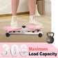 HOTSWEAT Waist Twister, Exercise Twist Boards Twisting Waist Machine for Women Belly Fat, Noiseless Ab Twister Machine with Resistance Bands, Waist Sculptor for Home Gym