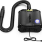 Flying Pig Double Motor High Performance Dog Pet Grooming Dryer (Black)