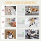 Dog Shoes for Large Small Medium Dogs, Dog Snow Boots Winter, Dog Booties and Paw Protectors to Prevent Licking, Anti-Slip Dog Shoes with Reflective for Hot Pavement,Hardwood Floors, Hiking (Size 4)