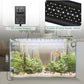 24/7 LED Aquarium Light, IP68 Waterproof Extendable Bracket Fish Tank Light with Timer, 7 Colors, 10 Level Adjustable Brightness, DIY Mode Full Spectrum Aquarium Plant Light for 12-18 Inch Fish Tank