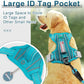 BARKBAY Dog Harness No Pull with ID Tag Pocket - Heavy Duty, Reflective, Easy Control for Large Dogs(Ocean Blue,XL)