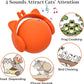 ORSDA Cat Toys for Indoor Cats, New Intelligent Voice Timing Touch Control Cats Ball, Simulate Mouse Sound Kitten Toy, Automatic Interactive Moving Cat Toy for All Ages