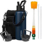 Insulated Water Bottle 64oz,Triple Wall Vacuum Stainless Steel(Dishwasher Safe),Leak Proof & Non-BPA,Flask Jug with Paracord Handle & Straw Spout Lids Sports