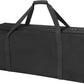 COOLBEBE 32" Sports Duffle Bag - 73L Large Travel Duffel Luggage Bag with Upgrade 2-way Lockable Zippers, Sturdy & Water Resistant, Black